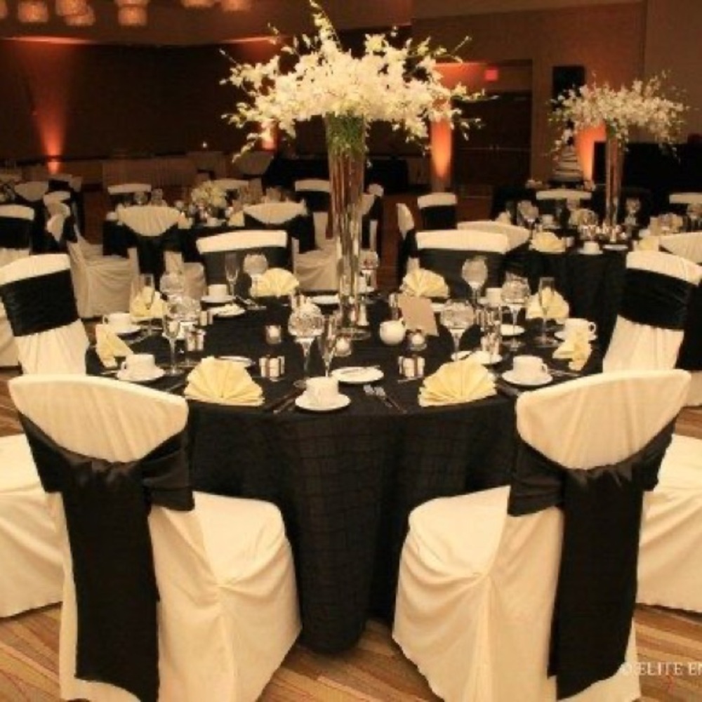 Event Chair Covers with Sash - Picture 4 of 5